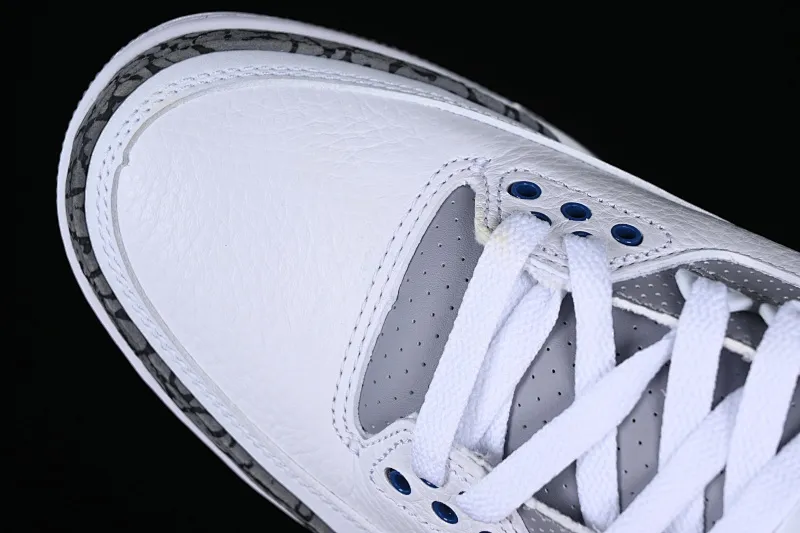 All categories Air Jordan Jordan series basketball shoes Air Jordan 3 foreign trade version Air Jordan 3 Retro "Midnight Navy" AJ3 Joe 3 midnight blue cement color CT8532-140